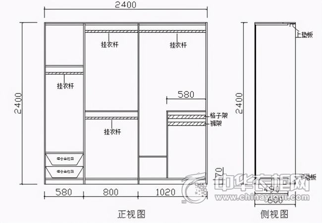 全屋定制30款cad练习图(全屋定制cad练习图)