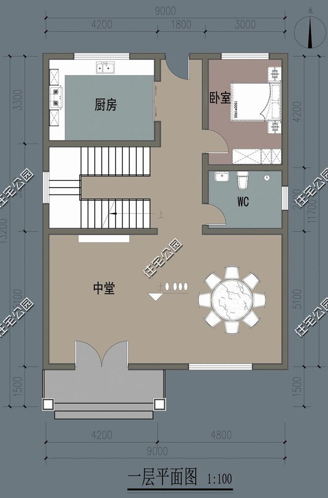 10套小面宽别墅图纸(农村二层小面宽别墅大全)