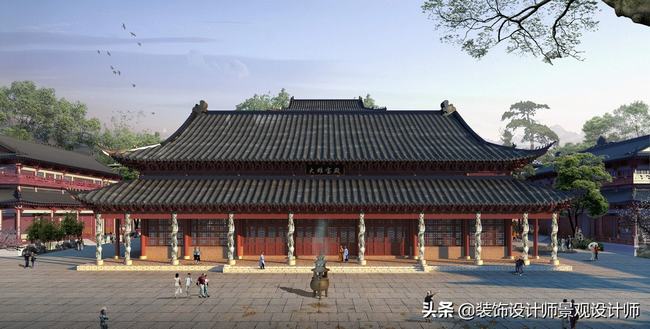 古建寺庙设计图片(古建寺庙设计效果图)