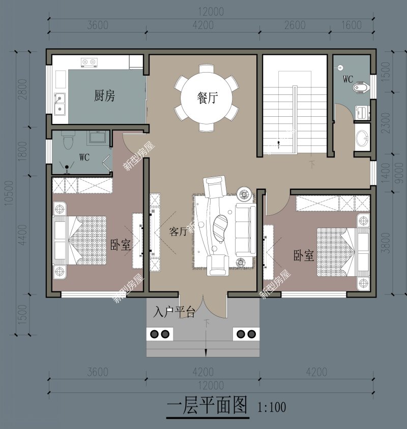 农村堂屋建房设计(农村建房堂屋怎样设计)