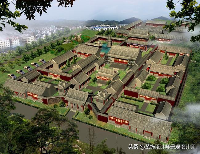 古建寺庙设计图片(古建寺庙设计效果图)