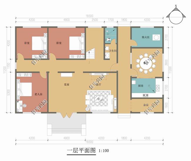 农村建房带堂屋怎么样(传统农村自建房带堂屋)