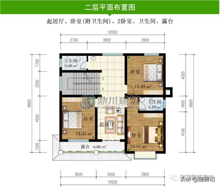 农村别墅2d布局(农村小别墅室内设计大全)