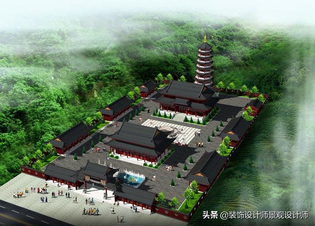 古建寺庙设计图片(古建寺庙设计效果图)