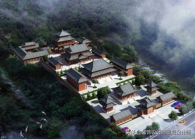 古建寺庙设计图片(古建寺庙设计效果图)