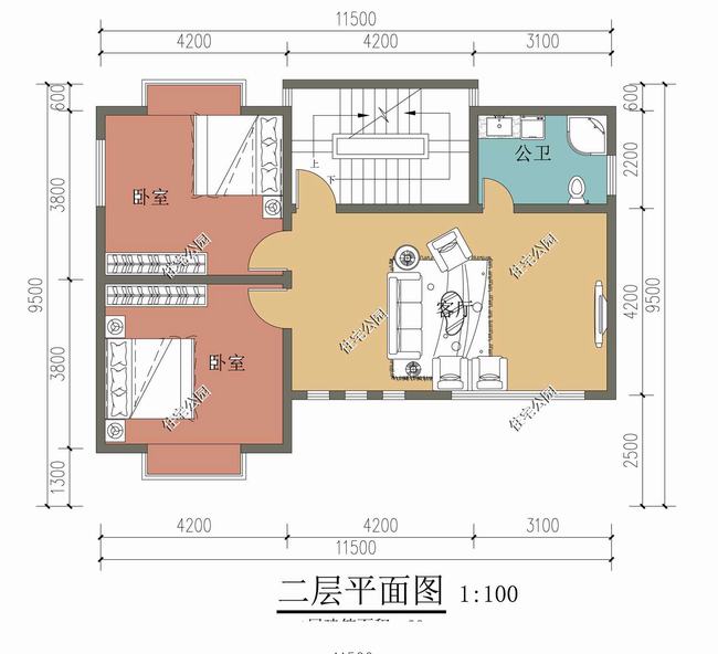 农村别墅二层带露台实景(适合农村居住的小别墅)