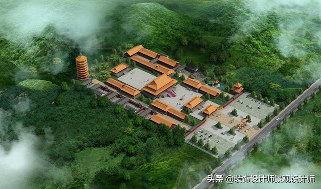 古建寺庙设计图片(古建寺庙设计效果图)