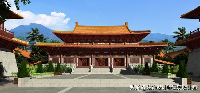 古建寺庙设计图片(古建寺庙设计效果图)