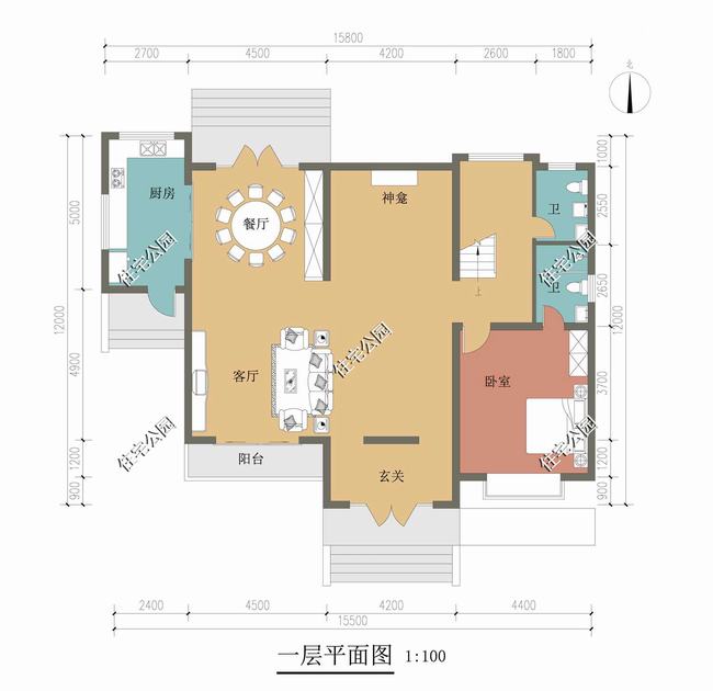 农村建房带堂屋怎么样(传统农村自建房带堂屋)