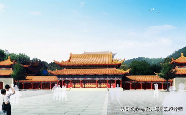 古建寺庙设计图片(古建寺庙设计效果图)