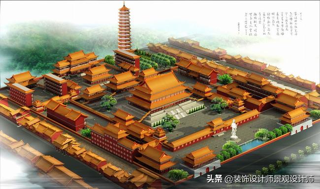 古建寺庙设计图片(古建寺庙设计效果图)