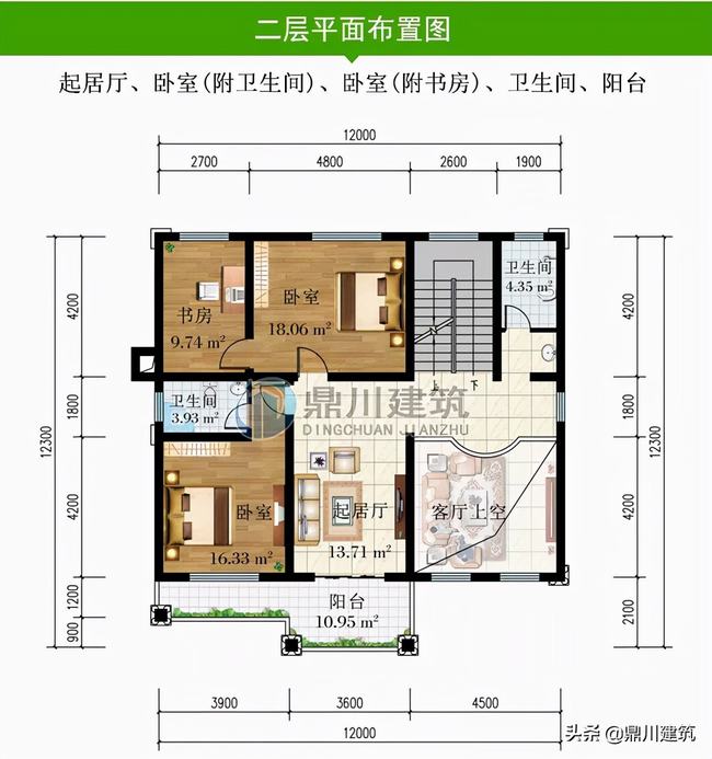 三层别墅室内的设计图(欧式三层平顶别墅效果图)