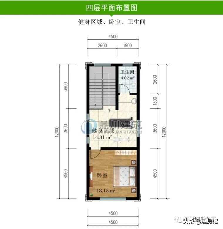 农村自建别墅最佳小户型前十名(新式小别墅建房设计图)