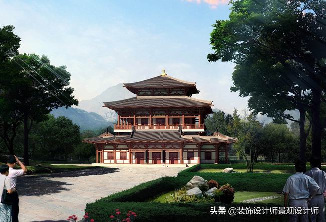 古建寺庙设计图片(古建寺庙设计效果图)