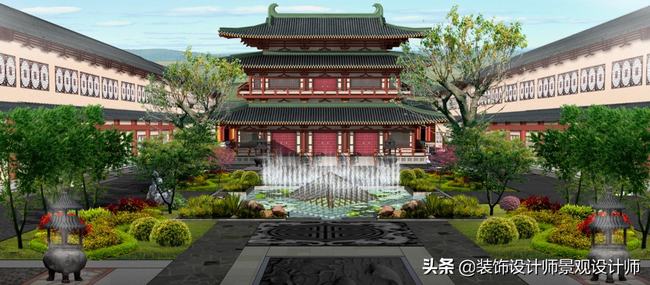 古建寺庙设计图片(古建寺庙设计效果图)