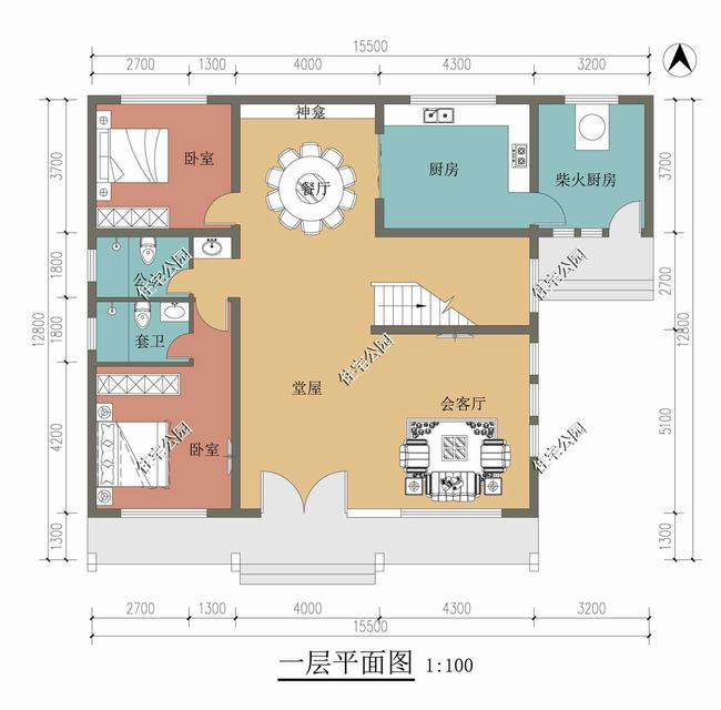 农村建房带堂屋怎么样(传统农村自建房带堂屋)