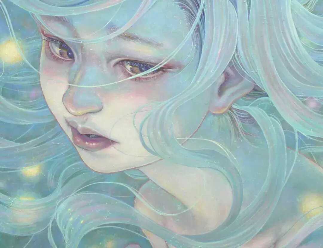 唯美的插画手绘花草树木(美丽好看的插画花草壁纸)