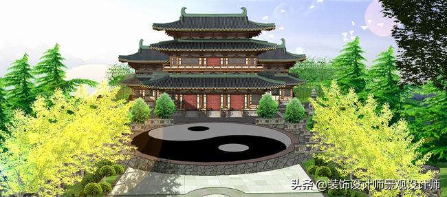 古建寺庙设计图片(古建寺庙设计效果图)