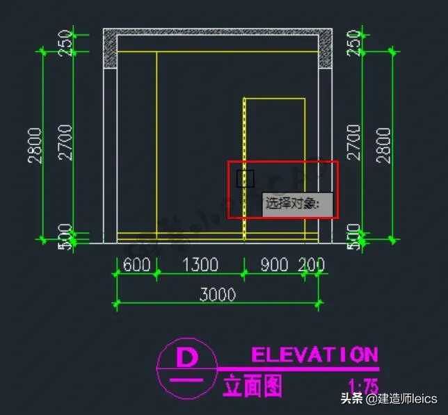 cad柜立面一键生成剖面(cad一键生成立面教程)