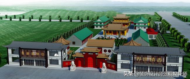 古建寺庙设计图片(古建寺庙设计效果图)