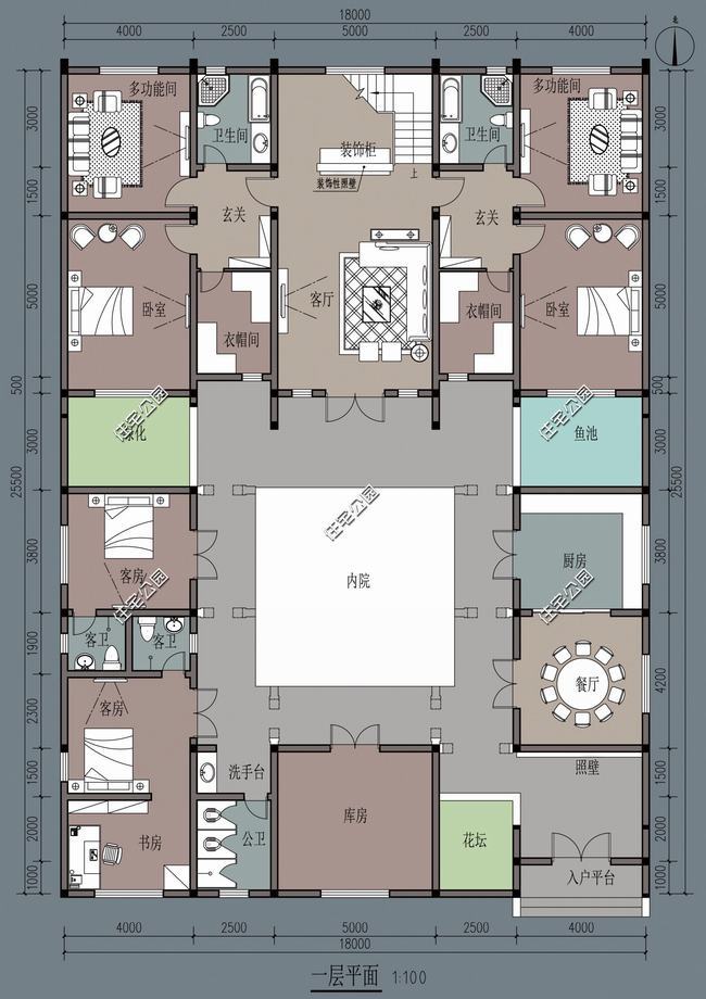 十大最佳农村户型图(徽派农村户型图大全)