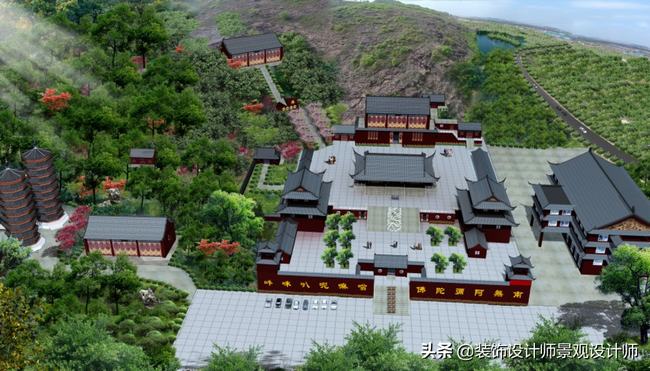 古建寺庙设计图片(古建寺庙设计效果图)