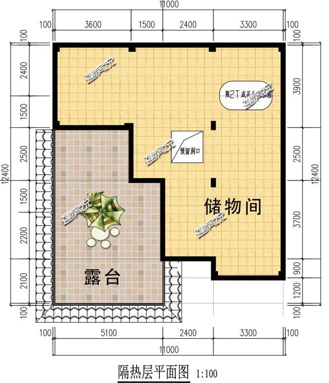 实用别墅外观效果图(小户型别墅平面布局)