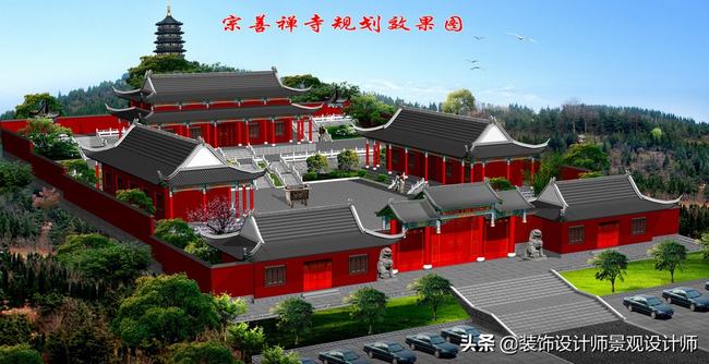 古建寺庙设计图片(古建寺庙设计效果图)