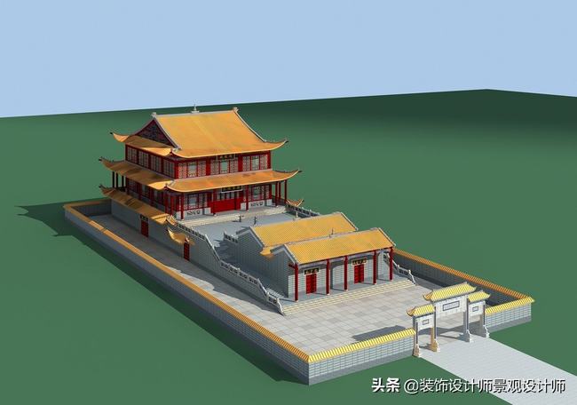 古建寺庙设计图片(古建寺庙设计效果图)