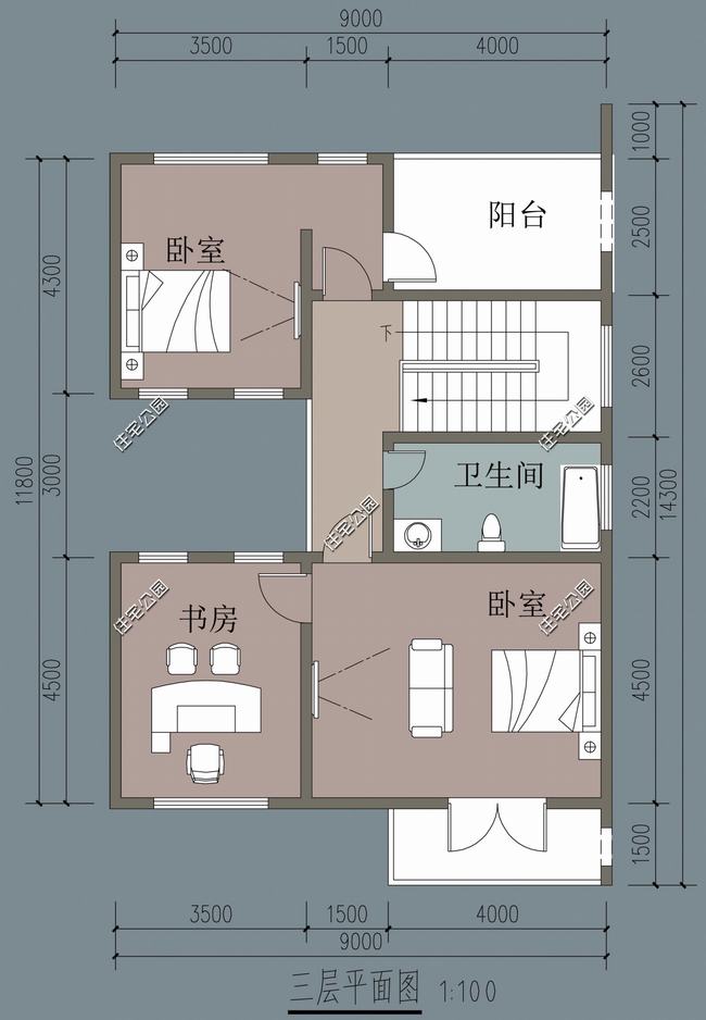 十大最佳农村户型图(徽派农村户型图大全)