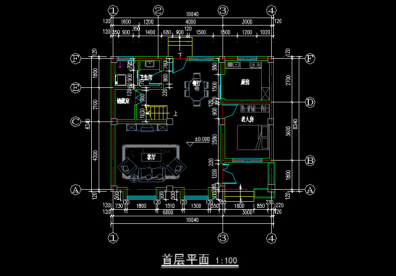 平面预览图