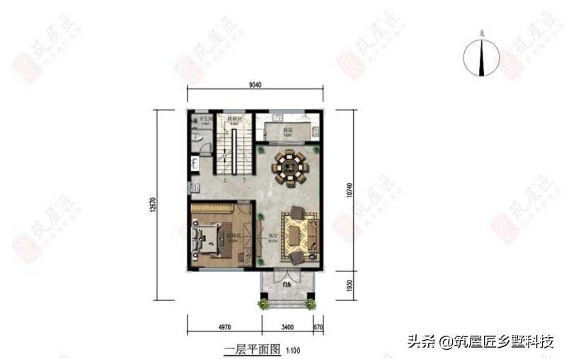 面宽8米简欧别墅(别墅自建房设计攻略)