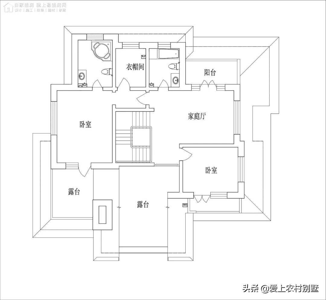 简单大气小洋楼图纸(民间小洋楼图片大全)