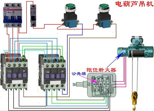 电工简单电路图符号大全(电工常见电路图符号)