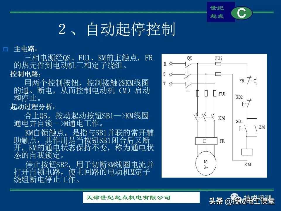 电气控制电路图分析(电气控制简单电路图讲解)