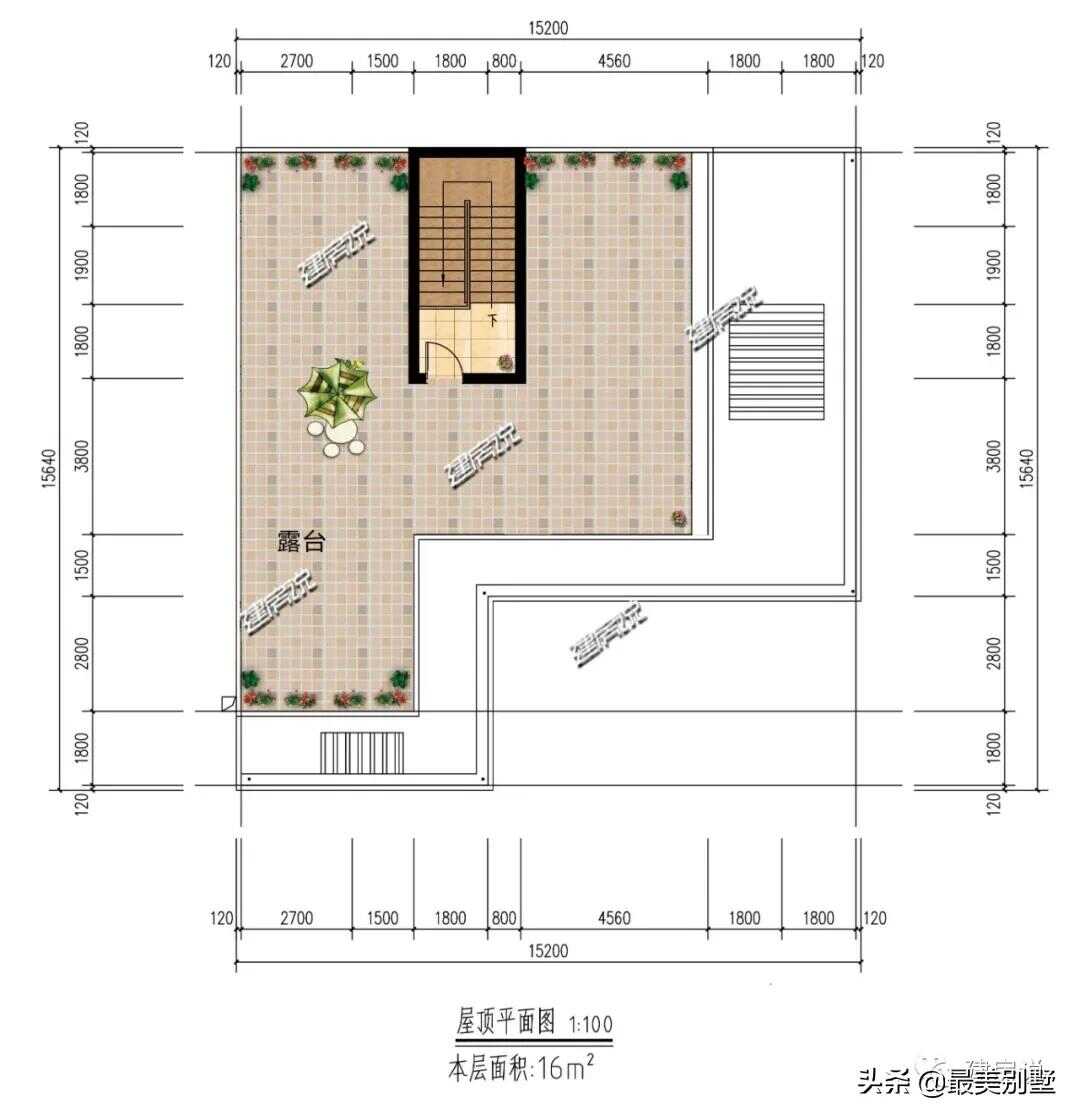 现代二层小型别墅最佳户型效果图(l型户型设计小别墅)