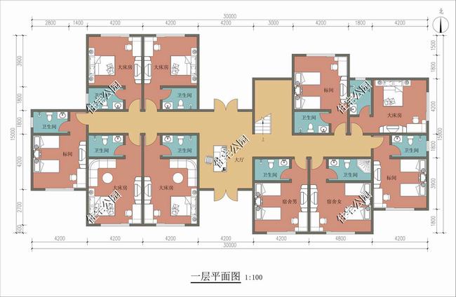 民宿盖房设计(农村民宿设计 楼房)