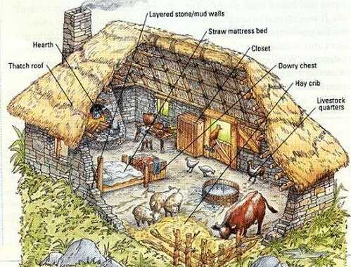 欧洲中世纪普通农民房子(欧洲中世纪普通农民)