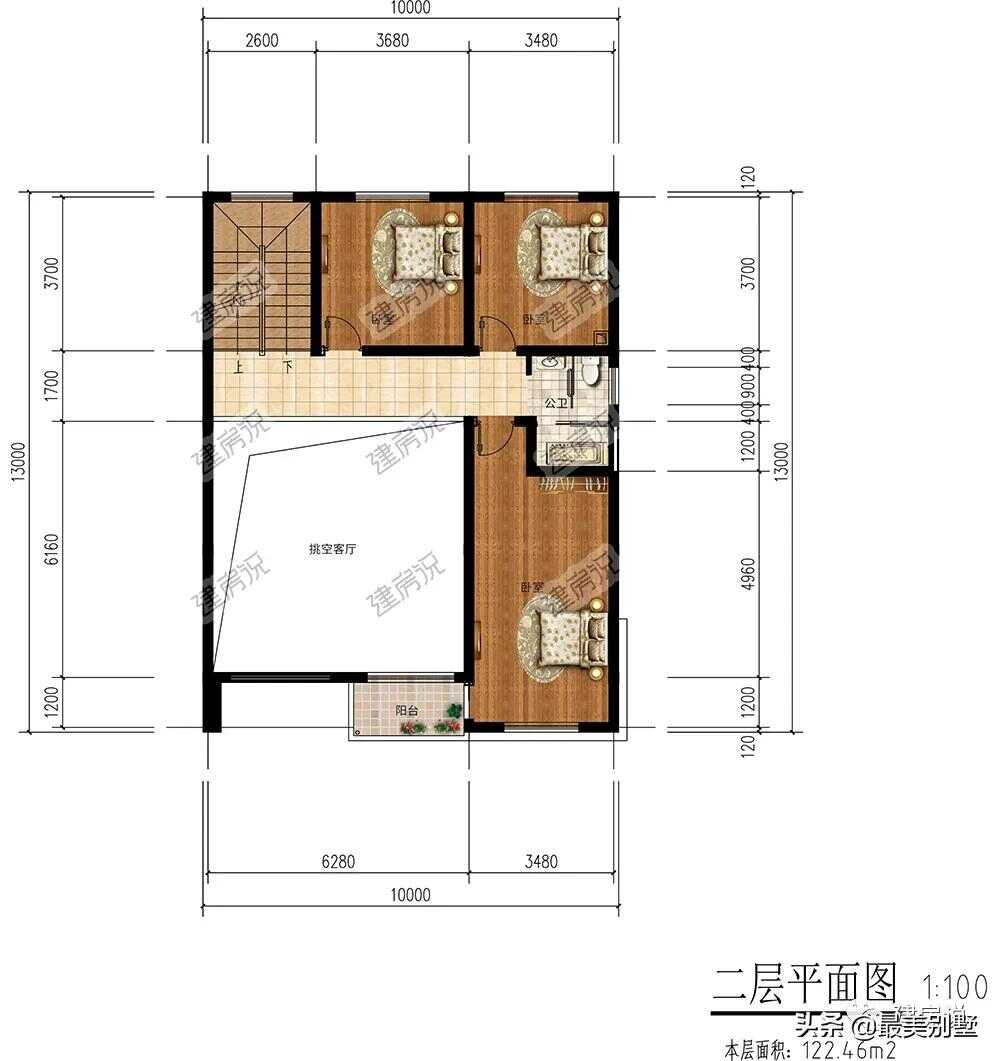 最新现代风二层小别墅(现代风别墅外观平面图)