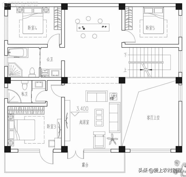 最美二层农村小别墅(自建农村小别墅实景)