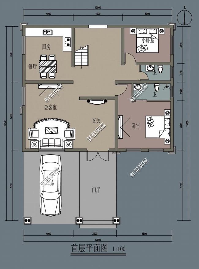 最火农村房屋图纸头条号(头条号农村建房设计图)