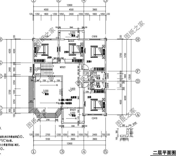 最新二层小洋楼设计图(二层小洋楼设计图大全)