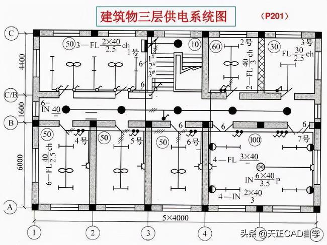 怎样快速看懂电气施工图(工地电气平面图识图技巧)