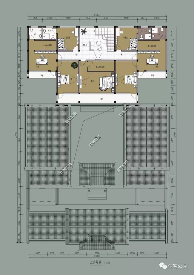 徽派二进四合院600平方要多少钱(徽派建筑农村四合院)