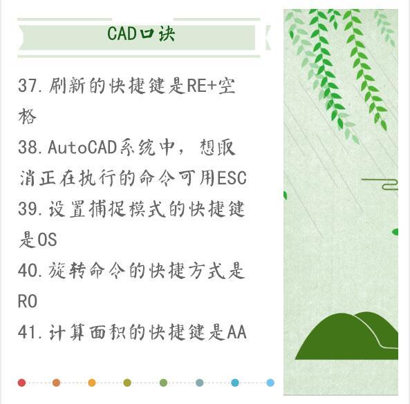 快速记住cad口诀(cad命令口诀完整版)