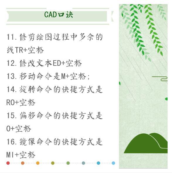 快速记住cad口诀(cad命令口诀完整版)