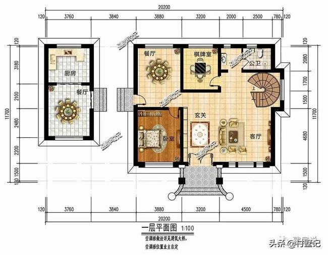 巴洛克别墅二层图纸(巴洛克500套别墅图纸)