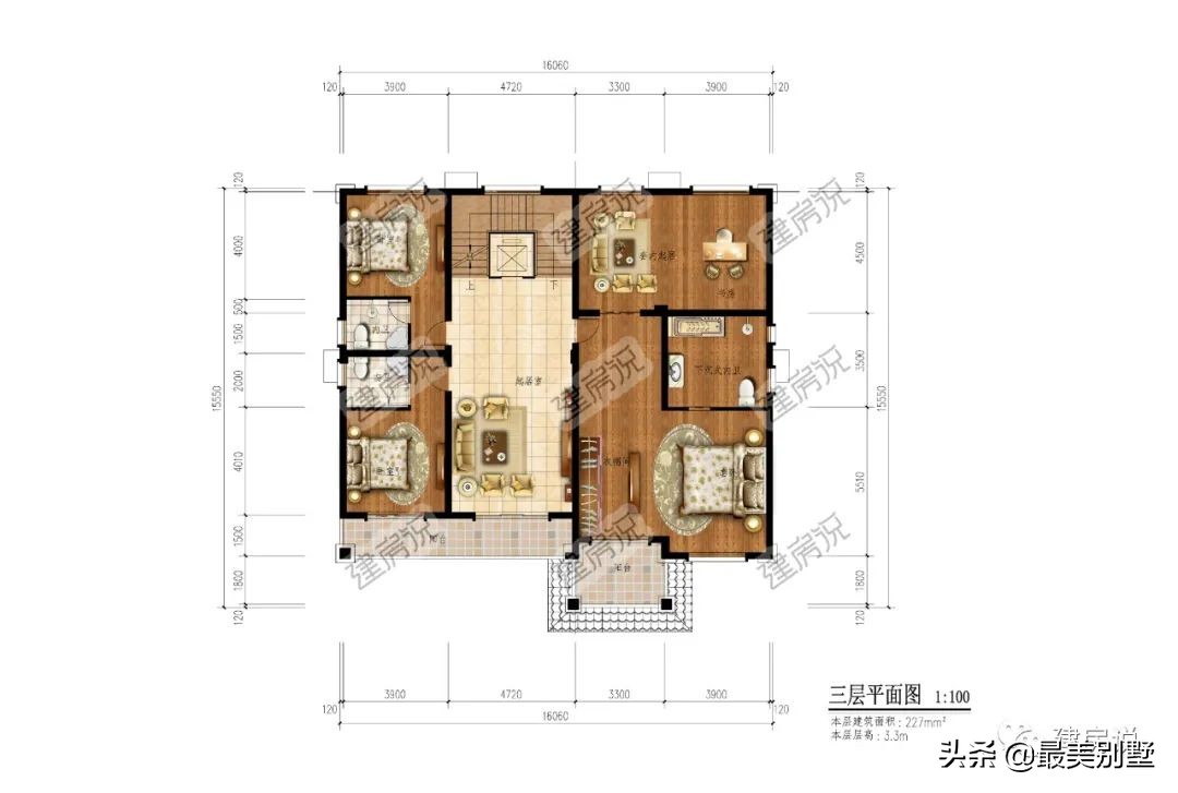 小型新中式别墅农村自建房(自建农村小别墅实景)