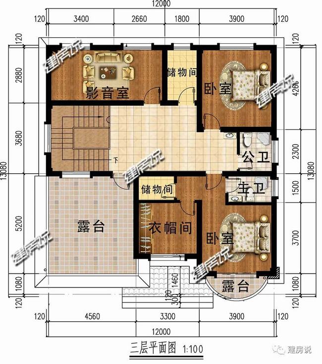 头条三层别墅(网红欧式别墅外观图)