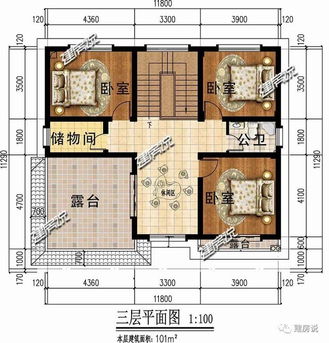 头条三层别墅(网红欧式别墅外观图)